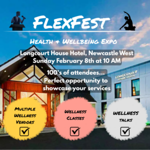 FlexFest Newcastle West- Grab your stall space at our Health & Wellbeing Expo