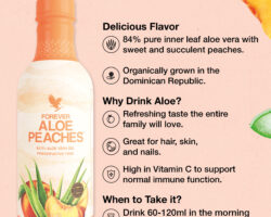 Aloe-Peaches-A4-Poster